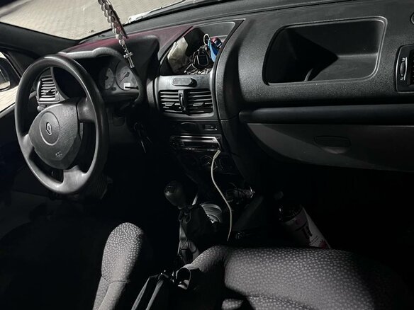 2007 Renault Symbol I Рестайлинг 2, чёрный, 210000 рублей - вид 6