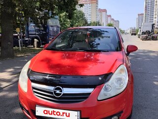 2007 Opel Corsa D, красный, 375000 рублей, вид 1