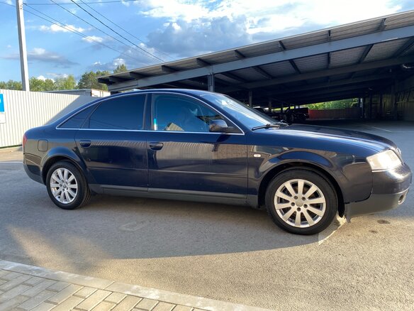 1999 Audi A6 II (C5), синий, 470000 рублей - вид 5