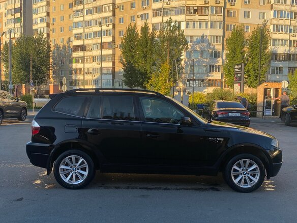 2008 BMW X3 25i I (E83) Рестайлинг, чёрный, 800000 рублей - вид 5