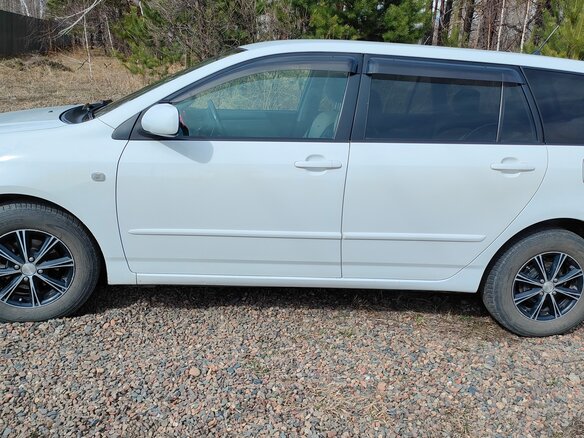 2005 Toyota Corolla Fielder IX (E120, E130) Рестайлинг, белый, 748000 рублей - вид 5
