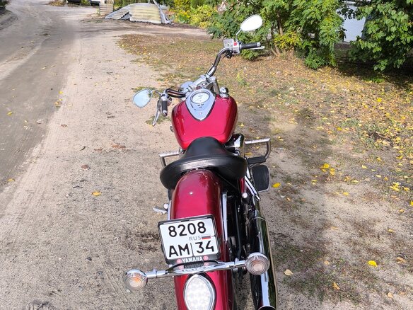 2006 Yamaha XV 1700 Road Star, красный, 650000 рублей - вид 1