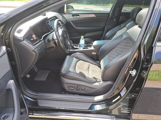 2017 Hyundai Sonata VII (LF) Рестайлинг, чёрный, 1200000 рублей, вид 3