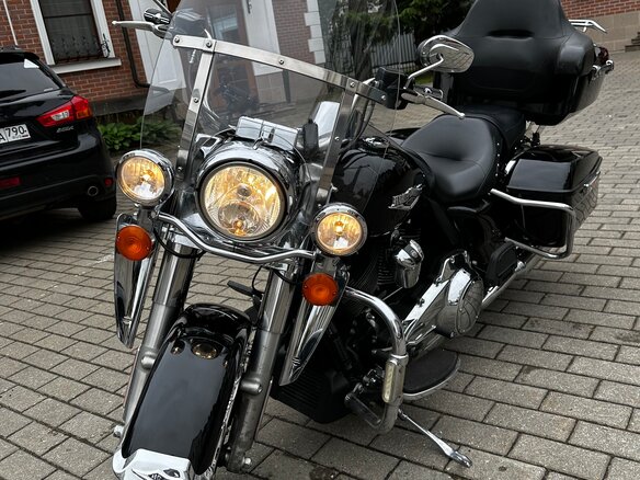 2018 Harley-Davidson Road King, чёрный, 2350000 рублей - вид 1