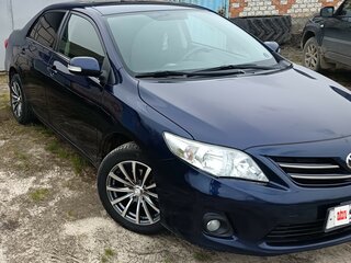 2011 Toyota Corolla X (E140, E150) Рестайлинг, синий, 1350000 рублей, вид 5