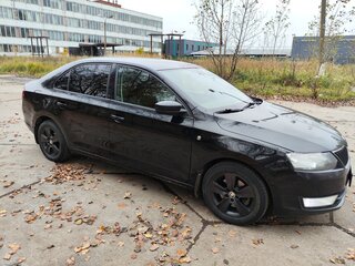 2017 Skoda Rapid I, чёрный, 1300000 рублей, вид 5