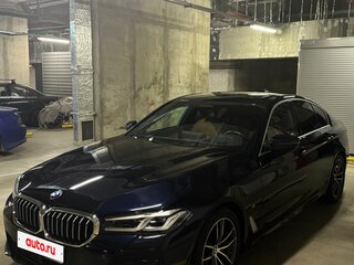 2021 BMW 5 серии 520i VII (G30/G31/G38) Рестайлинг, синий, 5690000 рублей, вид 1