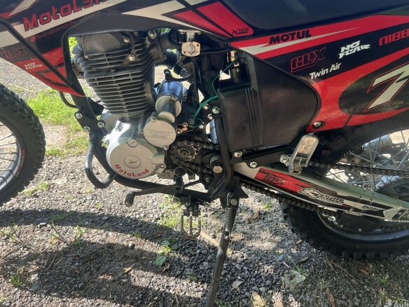 2022 Motoland XR250, красный, 120000 рублей - вид 2
