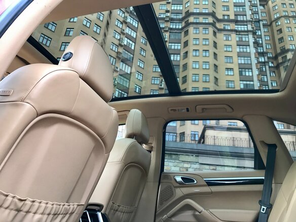 2012 Porsche Cayenne Diesel II (958), красный, 3350000 рублей - вид 8