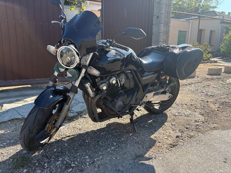 2003 Honda CB 400 Super Four, чёрный, 350000 рублей, вид 5