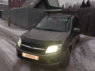 2016 Lada (ВАЗ) Granta I, коричневый, 450000 рублей, вид 3