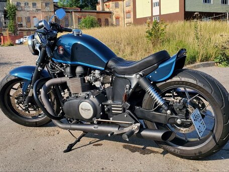2013 Triumph Speedmaster, синий, 499000 рублей, вид 1