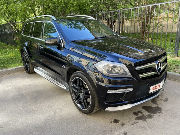 2014 Mercedes-Benz GL-Класс AMG 63 AMG, чёрный, 4630000 рублей - вид 1