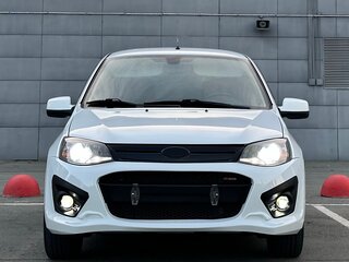 2018 Lada (ВАЗ) Kalina Sport II, белый, 1100000 рублей, вид 3