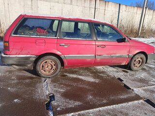 1989 Volkswagen Passat B3, красный, 149000 рублей, вид 3