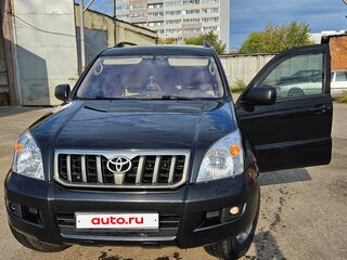 2008 Toyota Land Cruiser Prado 5-speed 120 Series Рестайлинг, чёрный, 1750000 рублей, вид 2