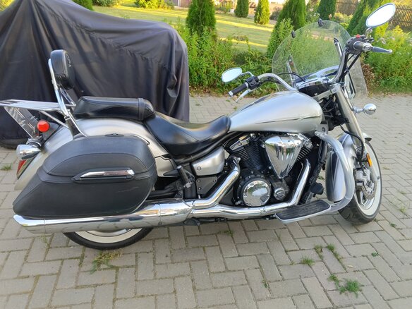 2007 Yamaha XVS1300, серебристый, 600000 рублей - вид 3