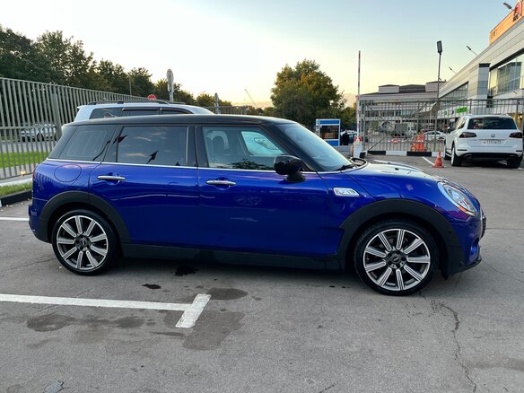 2019 Mini Clubman Cooper SD II Рестайлинг, синий - вид 4