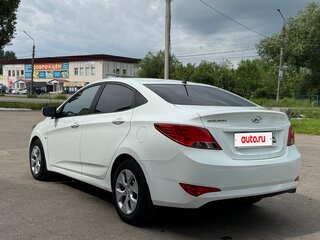2016 Hyundai Solaris I Рестайлинг, белый, 870000 рублей, вид 5