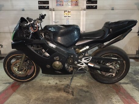 2002 Honda CBR 600F, чёрный, 252525 рублей, вид 1