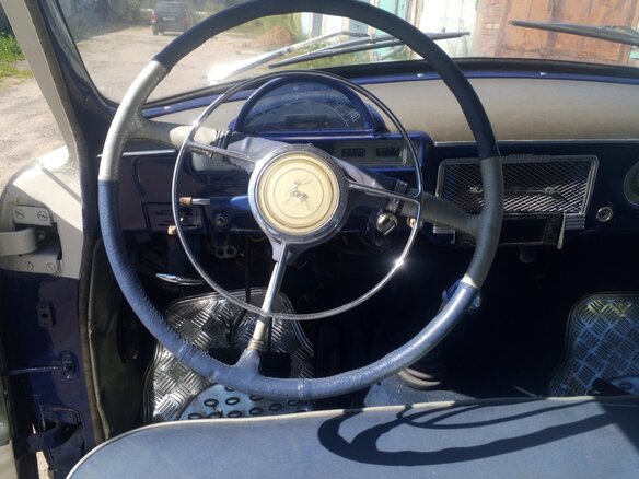 1960 ГАЗ 21 «Волга» 21В, синий, 1500000 рублей - вид 6