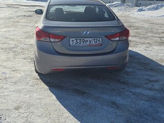 2011 Hyundai Elantra V (MD), серый, 1350000 рублей, вид 2