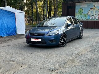 2008 Ford Focus II Рестайлинг, синий, 650000 рублей, вид 1