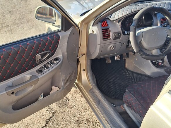 2005 Hyundai Accent ТагАЗ II, бежевый, 399000 рублей - вид 18