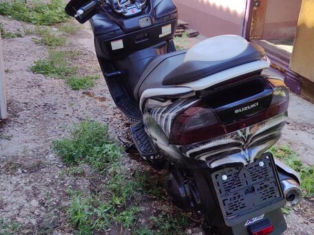2005 Suzuki Burgman (SkyWave) 400, чёрный, 260000 рублей, вид 2