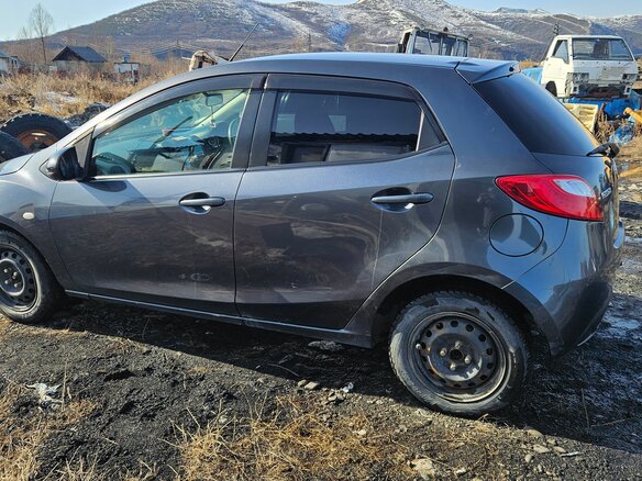 2008 Mazda Demio III (DE), серый, 650000 рублей - вид 1