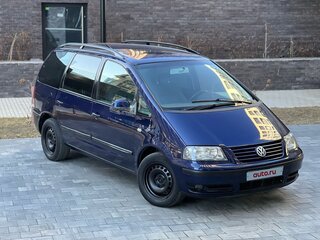 2002 Volkswagen Sharan I Рестайлинг, синий, 425000 рублей, вид 2