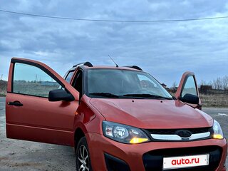 2014 Lada (ВАЗ) Kalina II, оранжевый, 410000 рублей, вид 3