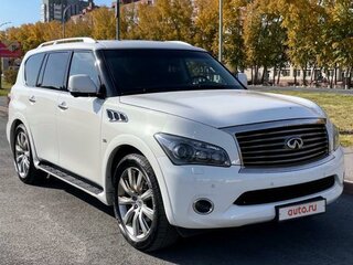 2014 Infiniti QX80 I, белый, 3499000 рублей, вид 3
