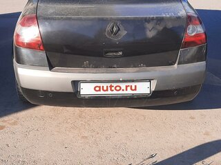 2004 Renault Megane II, чёрный, 350000 рублей, вид 4