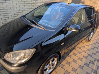 2008 Hyundai Getz I Рестайлинг, чёрный, 750000 рублей, вид 4