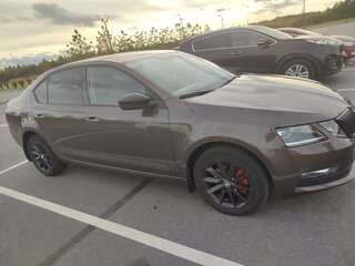 2017 Skoda Octavia III (A7) Рестайлинг, коричневый, 1520000 рублей, вид 4