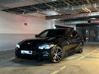 2019 BMW 3 серии 320d VII (G2x), чёрный, 3100000 рублей, вид 4