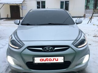 2014 Hyundai Solaris I, серебристый, 900000 рублей, вид 1