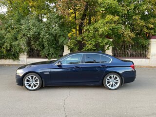 2013 BMW 5 серии 528i xDrive VI (F10/F11/F07) Рестайлинг, синий, 1950000 рублей, вид 5