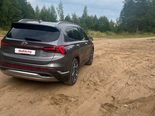 2023 Hyundai Santa Fe IV Рестайлинг, серый, 5100000 рублей, вид 4