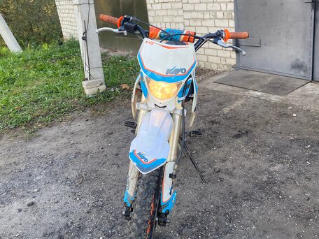 2018 Kayo Basic YX125, синий, 50000 рублей, вид 1