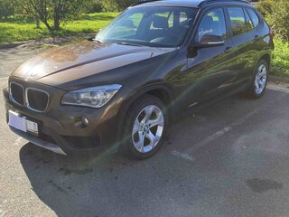 2013 BMW X1 20i I (E84) Рестайлинг, коричневый, 1540000 рублей, вид 2