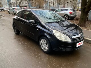2007 Opel Corsa D, чёрный, 330000 рублей, вид 3