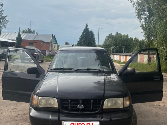 2001 Kia Sportage I, чёрный, 140000 рублей