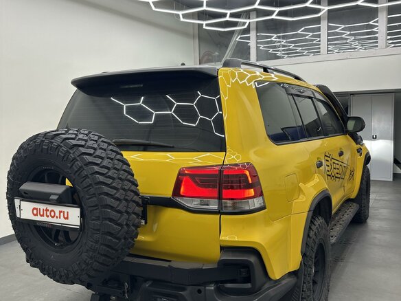 2008 Toyota Land Cruiser 200 Series, жёлтый - вид 11