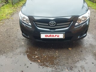 2008 Toyota Corolla X (E140, E150), чёрный, 750000 рублей, вид 1