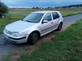 2001 Volkswagen Golf IV, серебристый, 265000 рублей, вид 1