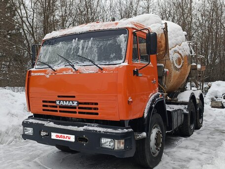2007 КамАЗ Автобетоносмеситель, оранжевый, 1900000 рублей, вид 2
