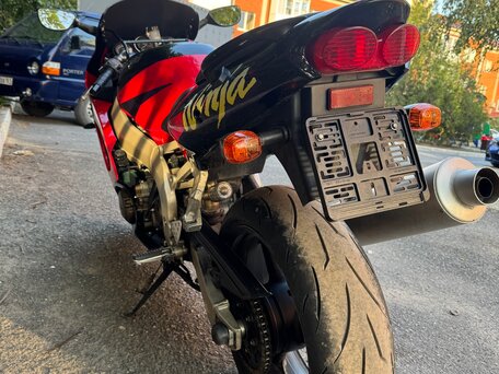 1998 Kawasaki ZX-6 Ninja, красный, 350000 рублей, вид 5