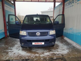 2004 Volkswagen Caravelle T5, синий, 1100000 рублей, вид 2